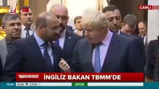 İngiltere Dışişleri Bakanı Boris Johnson TBMM'de