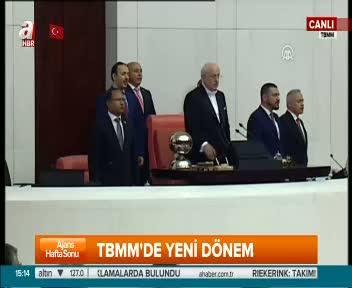 TBMM'de İstiklal Marşı okundu