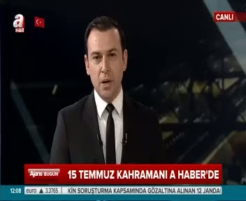 15 Temmuz Kahramanı Sabri Ünal canlı yayında
