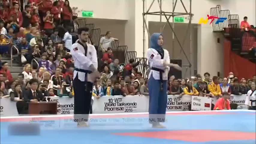 Kübra Dağlı ve Emirhan Muran'ın şampiyonluğu getiren performansı