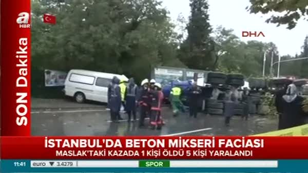 İstanbul'da feci kaza!