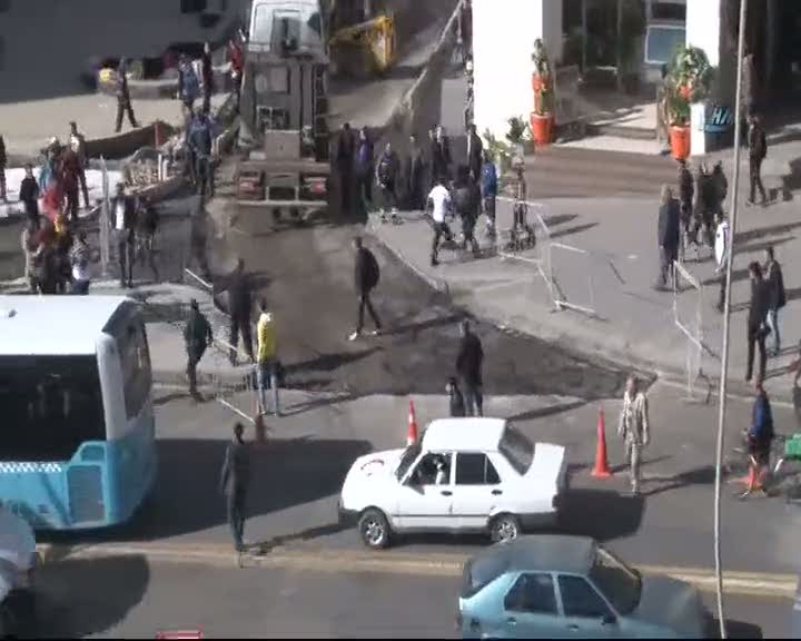 Erzurum’da iki grup arasında döner bıçaklı, kazma, kürekli kavga