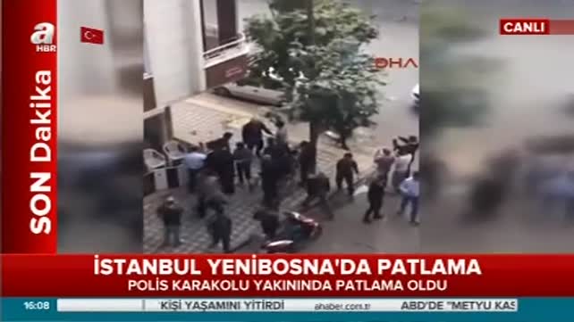 İstanbul Yenibosna'da patlama!