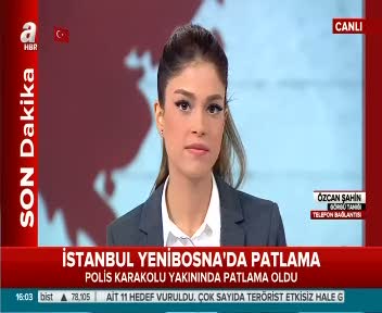 Yenibosna'da şiddetli patlama! Görgü tanığı anlatıyor!
