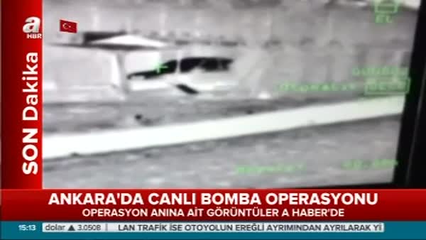 İşte Ankara'da PKK'lı canlı bombaların patlama anı!