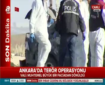 Ankara'da iki canlı bomba kendilerini patlattı