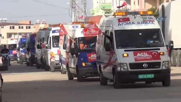 Avrasya Vakfı’ndan Suriye’ye 24 ambulans gönderildi
