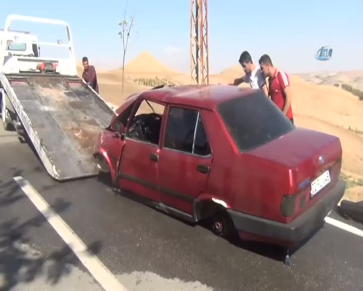 Kahta’da trafik kazası: 1 ağır yaralı