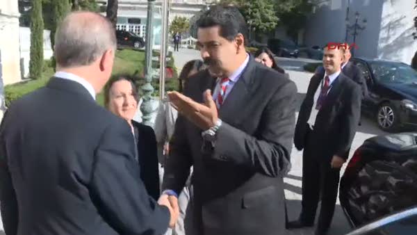 Erdoğan Venezuela Devlet Başkanı Moros'u kabul etti