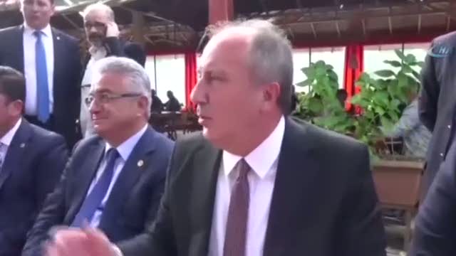 Muharrem İnce gazeteciyi tersledi