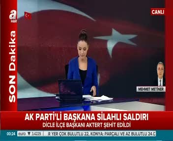 Diyarbakır'da AK Parti İlçe Başkanı'na hain saldırı!