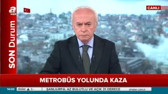 Sefaköy'de metrobüs kazası