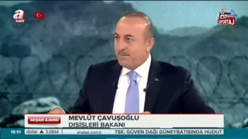 Dışişleri Bakanı Mevlüt Çavuşoğlu Yerel güçler destek istiyor