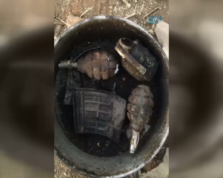 Hakkari'de teröristlerin kaldığı mağaraya operasyon