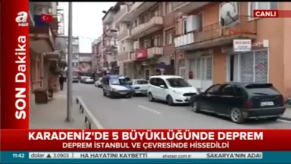 İstanbul'da deprem