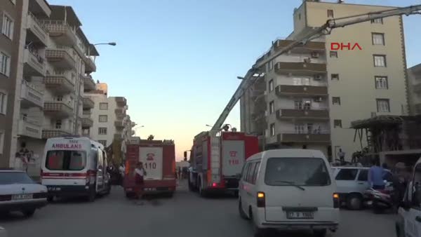 Nizip'te inşaatta göçük 2 yaralı