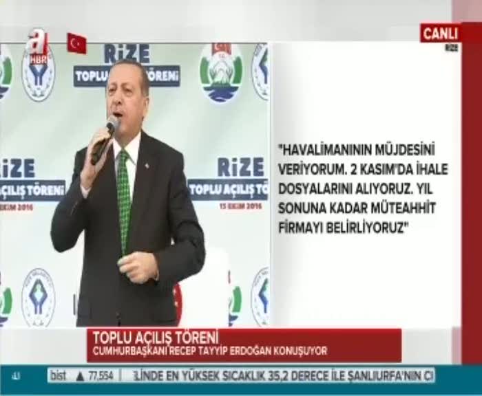 Cumhurbaşkanı Erdoğan 