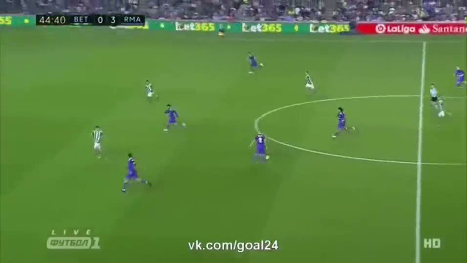 Real Madrid 11 saniyelik kontra atak ile gol attı