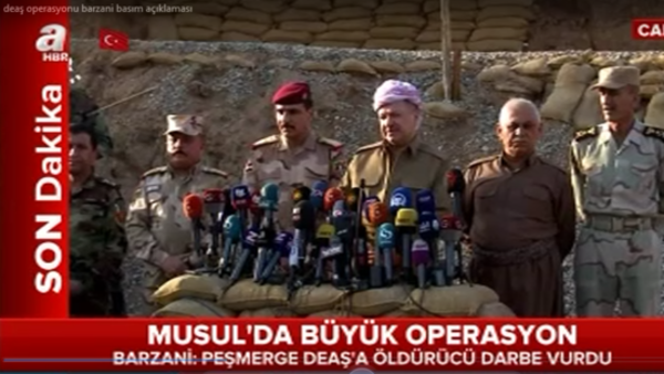 Barzani'den  Musul operasyonuyla ilgili açıklama