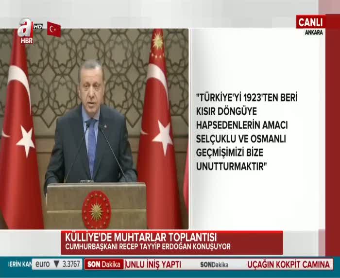 Cumhurbaşkanı Erdoğan 