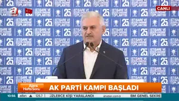 Başbakan Yıldırım AK Parti 25. İstişare ve Değerlendirme Toplantısı'nda konuştu