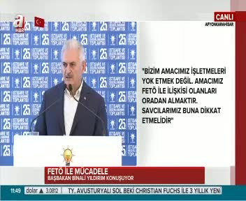 Başbakan Yıldırım 