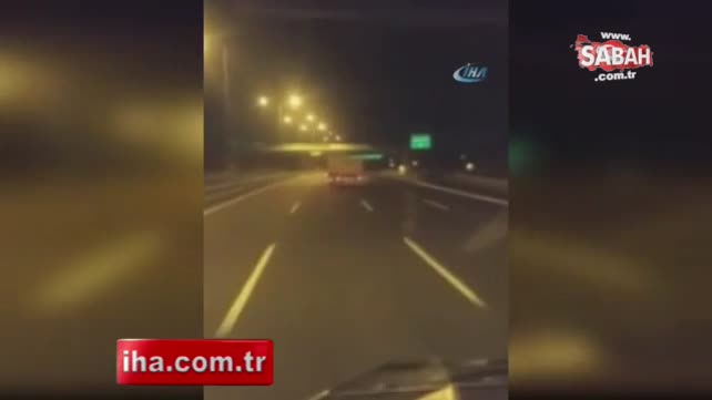 Trafikte kamyon terörü