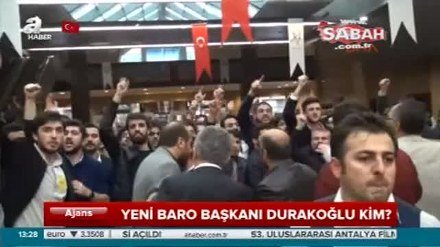 Yeni Baro başkanı Durakoğlu kim?