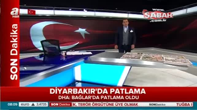 Diyarbakır'da patlama!