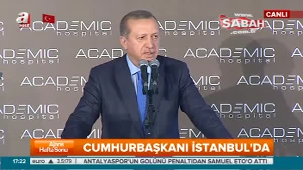 Erdoğan 30 Büyükşehir için hayalini açıkladı