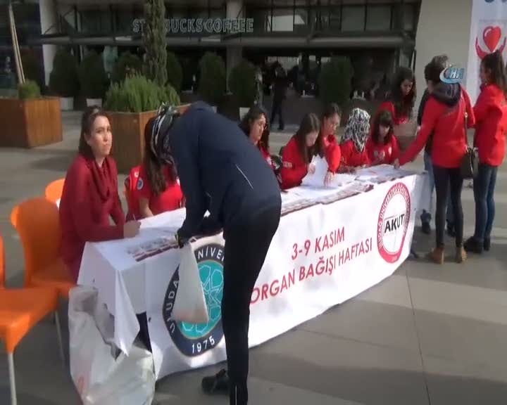 Organ bağışına pedal çevirerek destek oldular