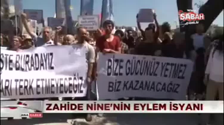 Zahide Nine'den terör yandaşlarına tepki!