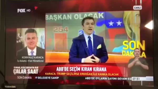 İsmail Küçükkaya Erdoğan'ı öven konuğu susturdu!