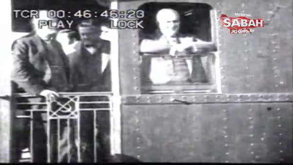 İlk defa yayınlanan Atatürk'ün yurt gezileri sırasında çekilen görüntüleri