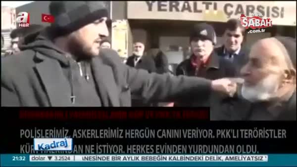 Diyarbakırlı vatandaşlardan HDP ve PKK'ya tepki