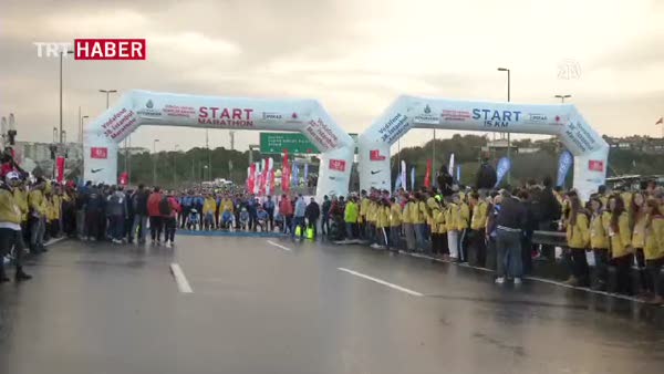 15 Temmuz Şehitler Köprüsü'nde ilk maraton
