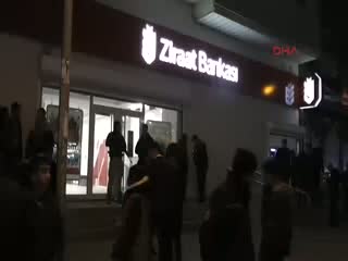 Muş'ta bombalı banka soygunu