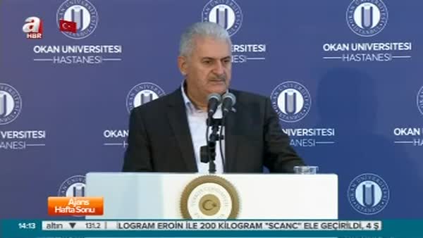 Başbakan Yıldırım, Tuzla'da açılış töreninde konuştu.