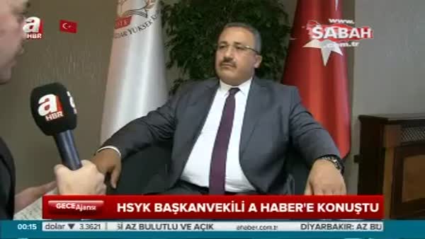 HSYK Başkanvekili Mehmet Yılmaz'dan çarpıcı açıklamalar