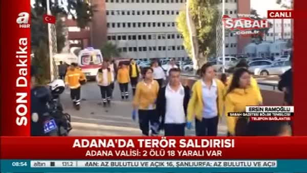 Adana'da terör saldırısı