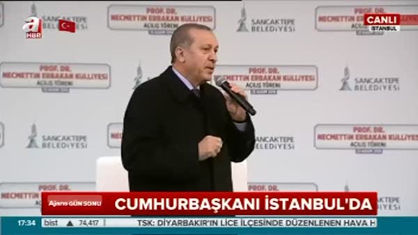 Erdoğan:''Türkiye'nin dört bir yanını ayağa kaldırdık''