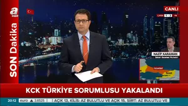 KCK Türkiye sorumlusu yakalandı