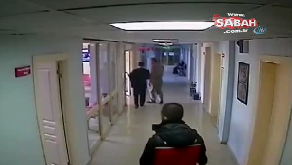 Hastaların cep telefonunu çalan hırsız güvenlik kamerasına yakalandı