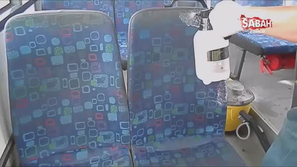 Otobüs koltuklarının nasıl temizlendiğini hiç merak ettiniz mi?