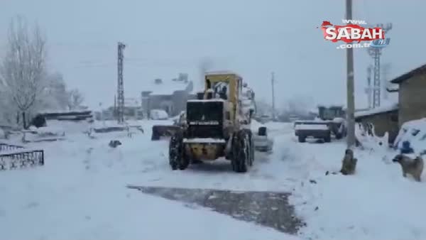 Kar nedeniyle Bingöl’de 278 köy ulaşıma kapandı