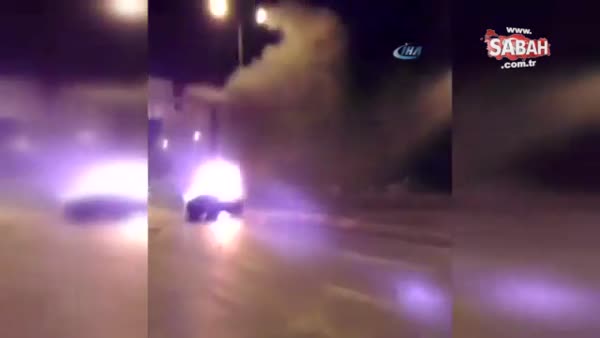 İstanbul’da otomobil alev aldı: 2 ölü
