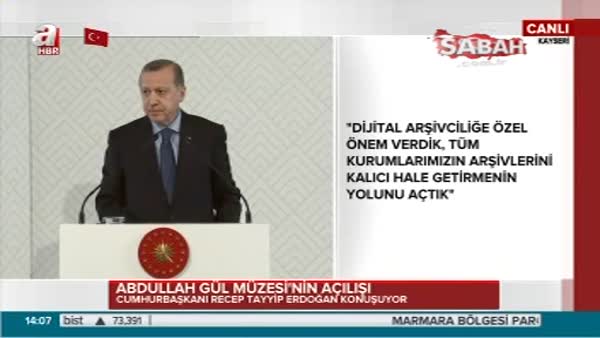 Erdoğan: Milli iradeye darbe vuranlara karşı cevabımızı Abdullah Gül ile verdik