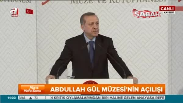 Erdoğan: Milyonlarca belgenin hurda niyetine satılmasının utancını yaşadık