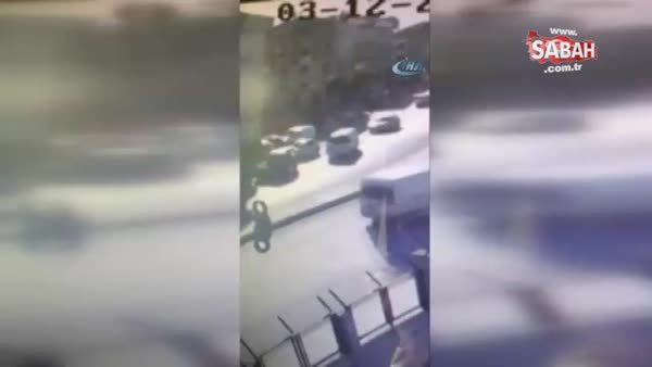İstanbul'da 1 teröristin öldürüldüğü çatışma kamerada