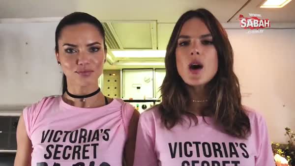 Victoria's Secret modelleri hosteslik yaptı sosyal medya yıkıldı!